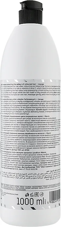 Prosalon Basic Care Color Art Color Protect Shampoo Mango Šampon za održavanje boje za farbanu kosu "Mango"