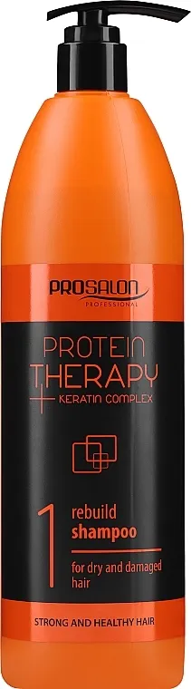 Prosalon Protein Therapy + Keratin Complex Rebuild Shampoo (sa pompom) Šampon za kosu bez sulfata