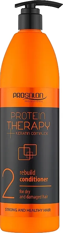 Prosalon proteinska terapija+Keratin Complex Rebuild regenerator (s pumpom) Revitalizirajući regenerator za kosu