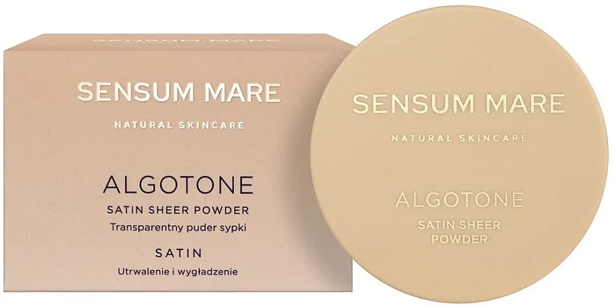 Prozirni puder u prahu Sensum Mare Algotone Satin Sheer Powder