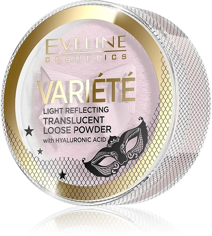 Prozirni reflektirajući prah Eveline Cosmetics Variete Light Reflecting Translucent Loose Powder