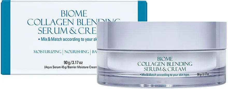 Prreti Biome Collagen Blending Serum &amp; Cream 2in1 Hidratantni serum i krema za lice