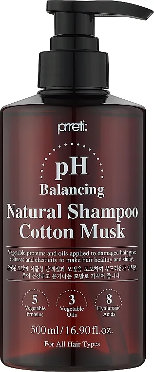 Prreti PH Balancing Cotton Musk Šampon