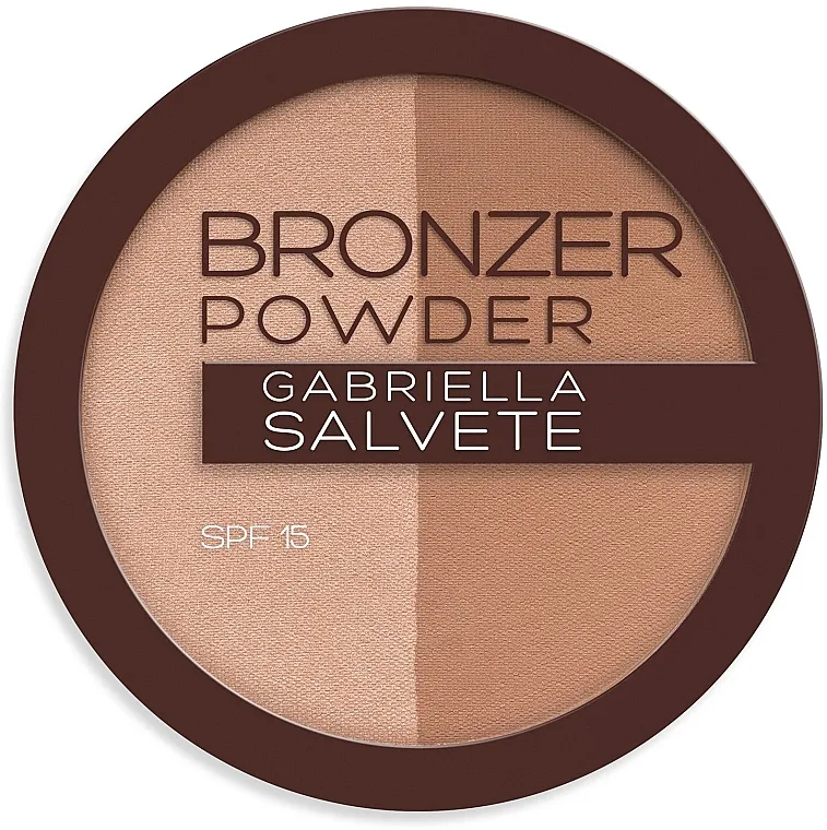 Puder-bronzant Gabriella Salvete Sunkissed Bronzer Powder Duo SPF15