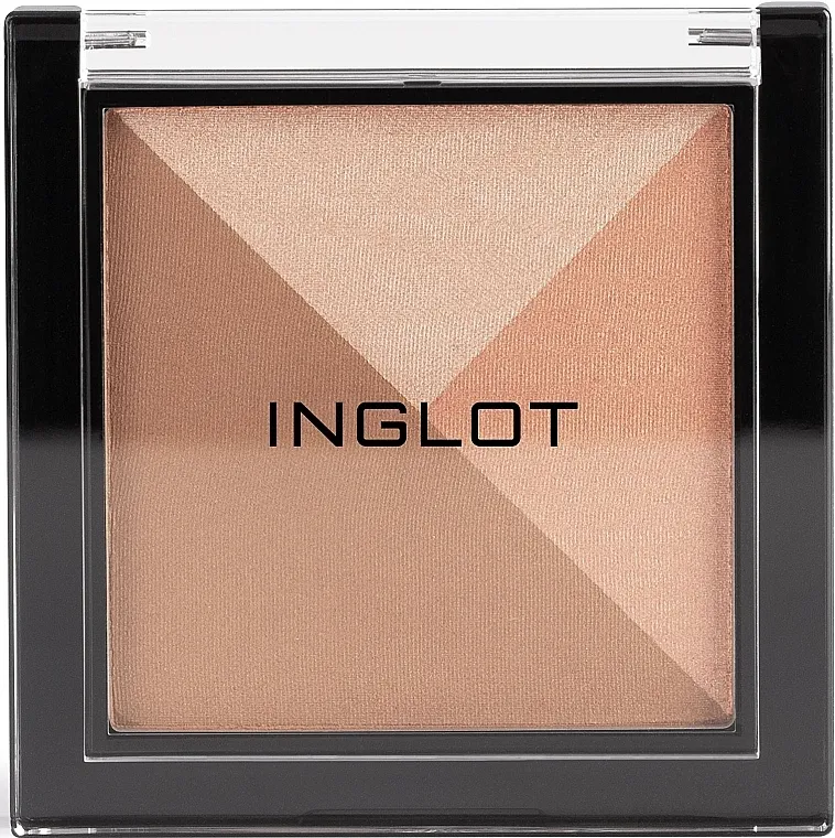 Puder, bronzer i hajlajter Inglot Multicolour System Highlighting &amp; Bronzing Powder
