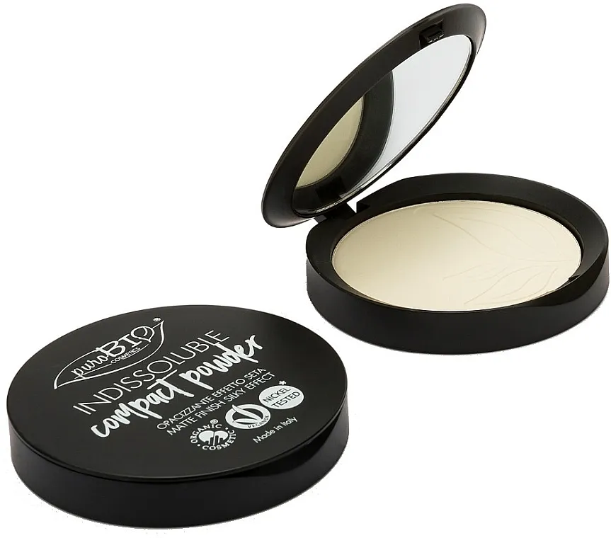puder PuroBio Cosmetics Indissoluble Compact Powder