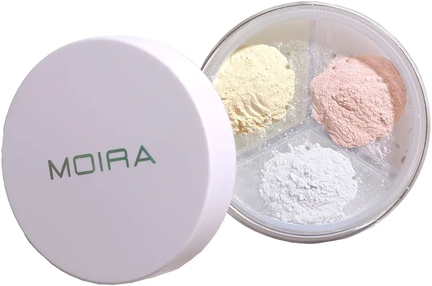 Puder u prahu za lice Moira Set &amp; Correct Loose Setting Powder