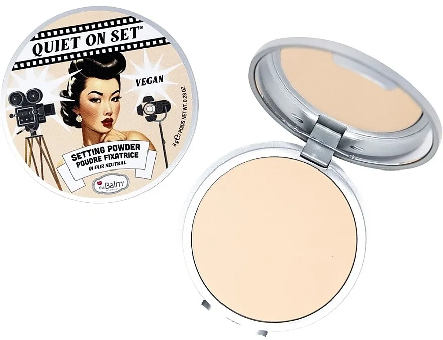 Puder za fiksiranje lica theBalm Quiet On Set Setting Powder