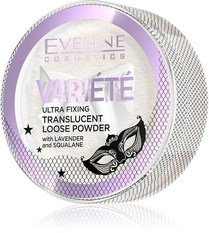 Puder za lice Eveline Cosmetics Variete Ultra Fixing Transparent Loose Face Powder