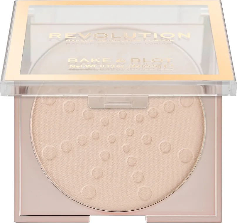 Puder za lice Makeup Revolution Bake&amp;Blot Powder