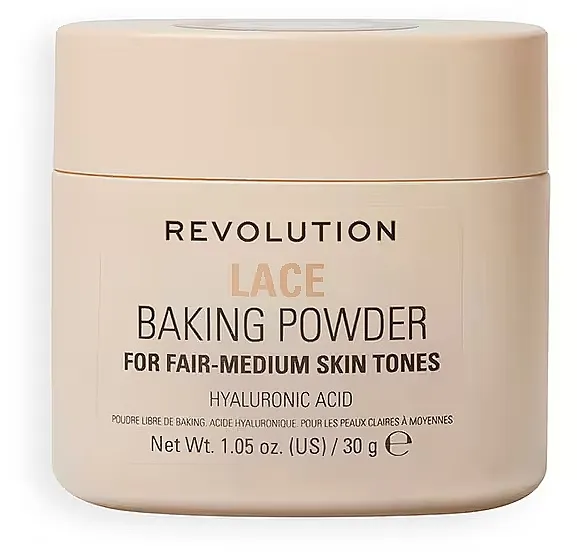 Puder za lice Makeup Revolution Baking Powder For Fair Medium Skin Tones