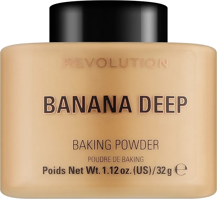 Puder za lice Makeup Revolution Banana Deep Baking Powder