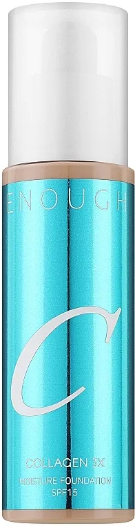 Puder za lice sa trostrukim kolagenom Enough Collagen 3x Moisture Foundation SPF 15