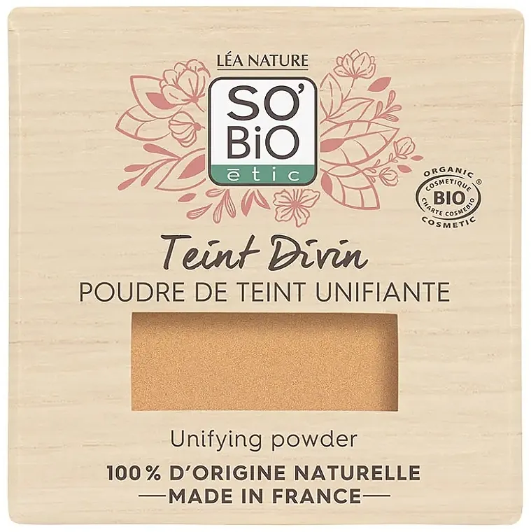 Puder za lice So'Bio Etic Lea Nature Teint Divin Unifying Powder