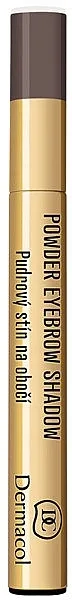 Puder za obrve Dermacol Powder Eyebrow Shadow