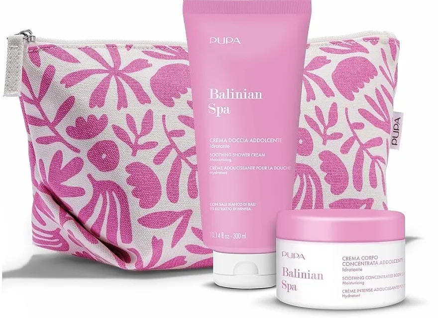 Pupa Balinian Spa (sh/cr/300ml + b/cr/150ml + bag) Set