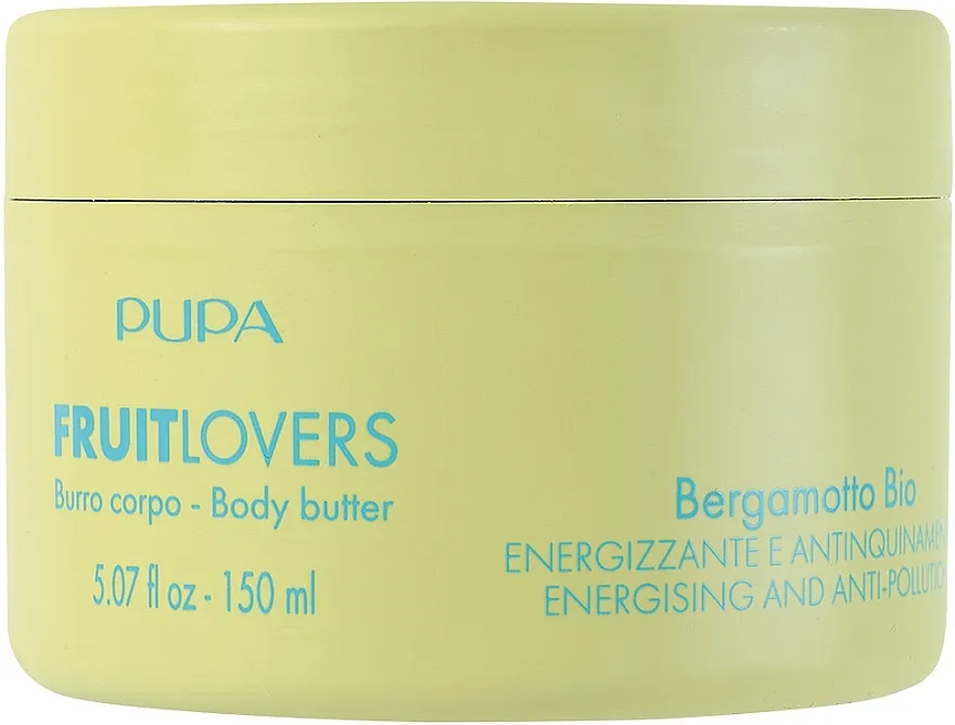 Pupa Fruit Lovers Bergamot Bio Body Butter Ulje za telo 'Bergamot'