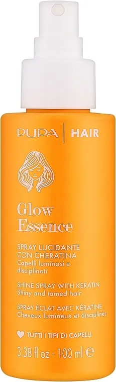 Pupa Glow Essence Shine Spray with Keratin Sprej za sjaj kose