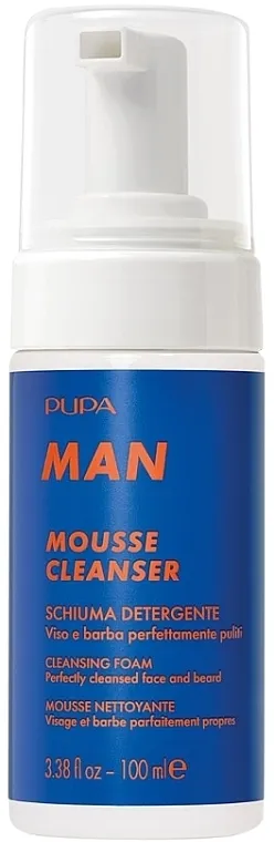 Pupa Man Mousse Cleanser Pena za čišćenje lica