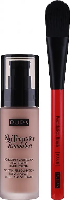 Pupa No Transfer (f/found/30ml + brush/1pc) Set