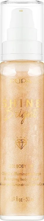 Pupa Shine Bright Gel Body Oil Set