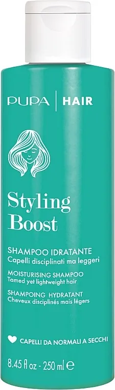 Pupa Styling Boost Moisturizing Shampoo Hidratantni šampon za suvu i normalnu kosu