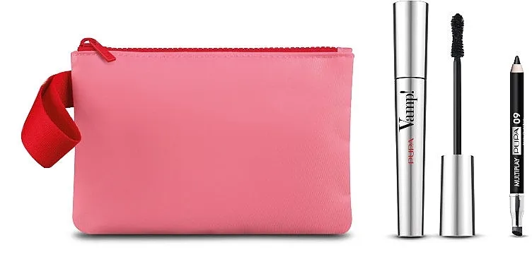 Pupa Vamp! &amp; Multiply (mascara/9ml + eye/pencil/0.8g + bag) Komplet