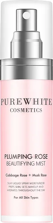 Pure White Cosmetics Plumping Rose Beautifying Mist Hidratantni sprej za lice