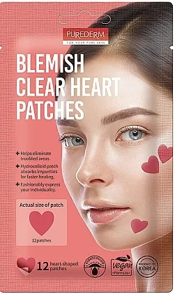 Purederm Blemish Clear Flasteri za nesavršenosti u obliku srca