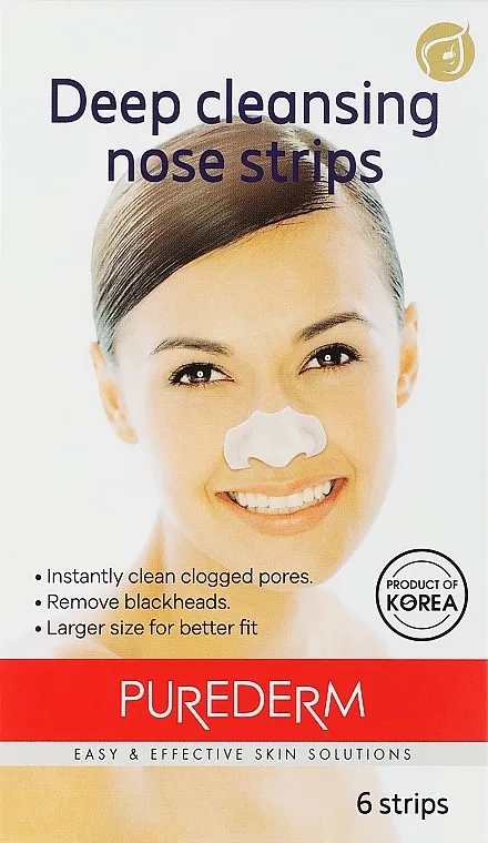 Purederm Deep Cleansing Nose Pore Strips Trake za čišćenje nosa