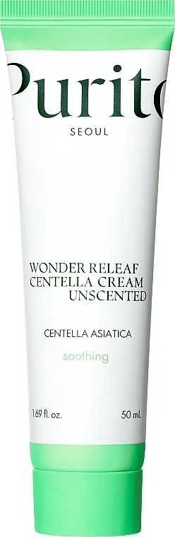 Purito Centella Unscented Recovery Cream Krema sa centelom za osjetljivu kožu