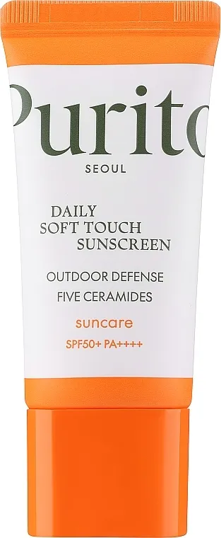 Purito Daily Soft Touch Sunscreen SPF 50+ PA++++ Travel Size Dnevna krema za sunčanje