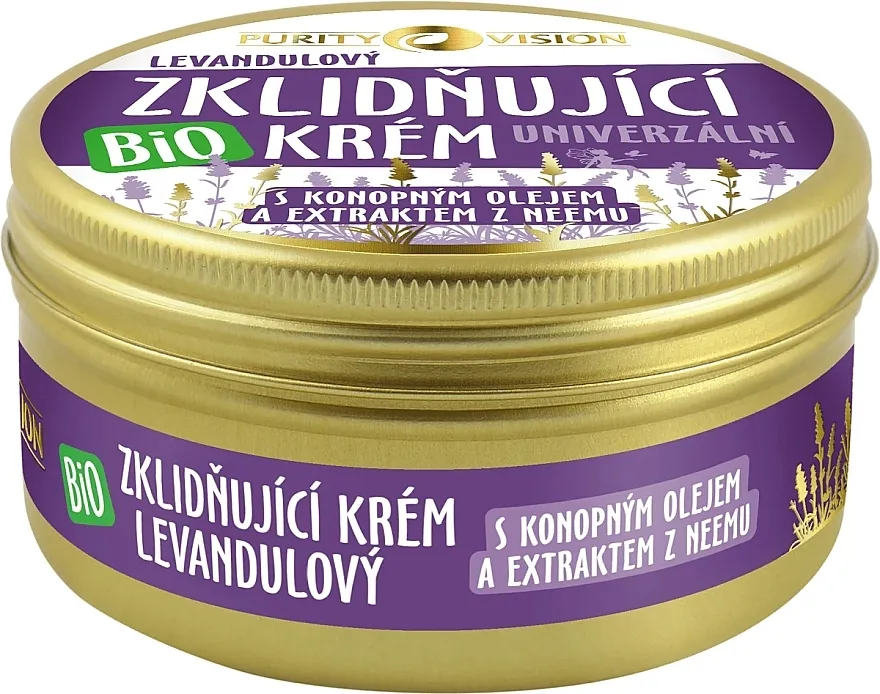 Purity Vision Bio Umirujuća krema sa lavandom
