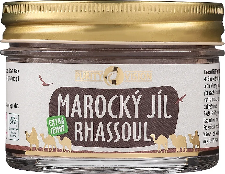 Purity Vision Rhassoul Marokanska glina