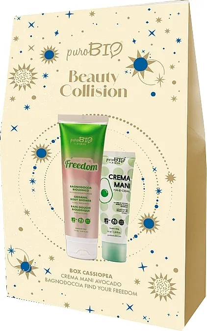 PuroBio Cosmetics Box Cassiopea (h/cr/50ml + s/gel/150ml) Set