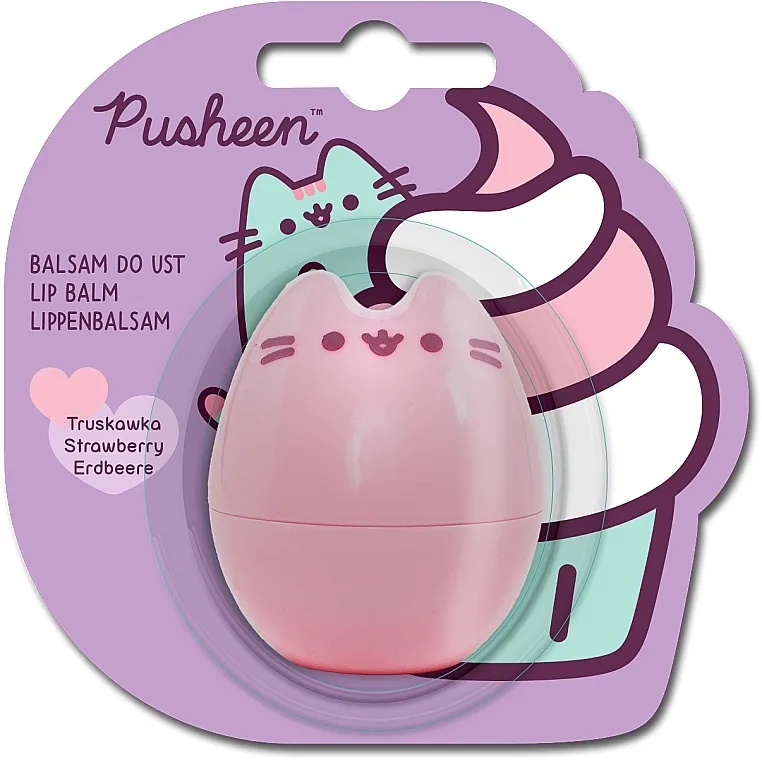 Pusheen Balzam za usne sa mirisom jagode