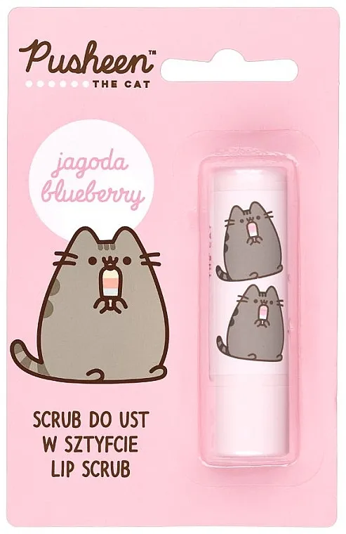 Pusheen Lip Scrub Blueberry Piling za usne