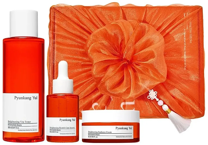 Pyunkang Yul Brightening Line Gift Set (serum/30ml + cr/50ml + ton/150ml)