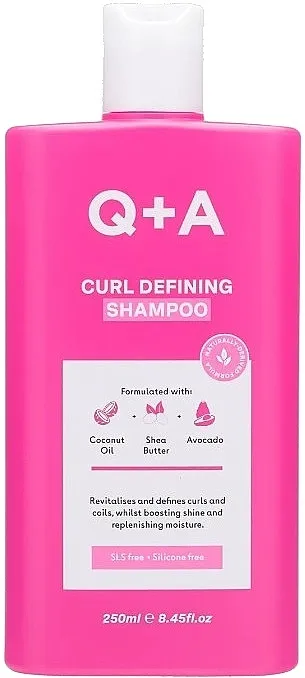 Q+A Curl Defining Shampoo Šampon za kovrdžavu kosu