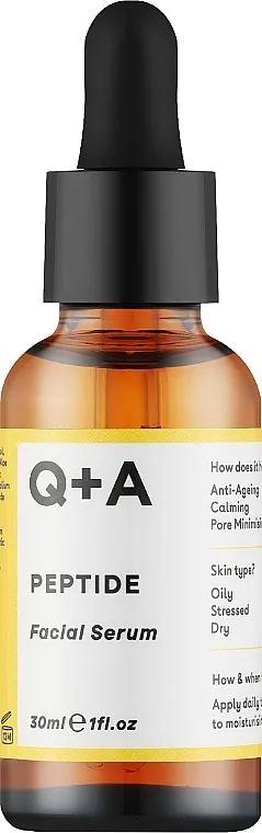 Q+A Peptide Facial Serum Serum za lice sa peptidima