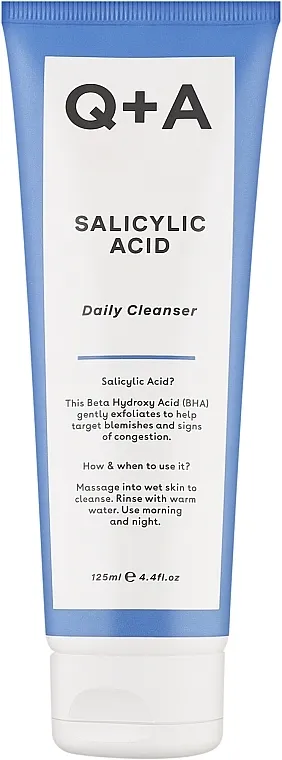 Q+A Salicylic Acid Daily Cleanser Gel za umivanje lica sa salicilnom kiselinom