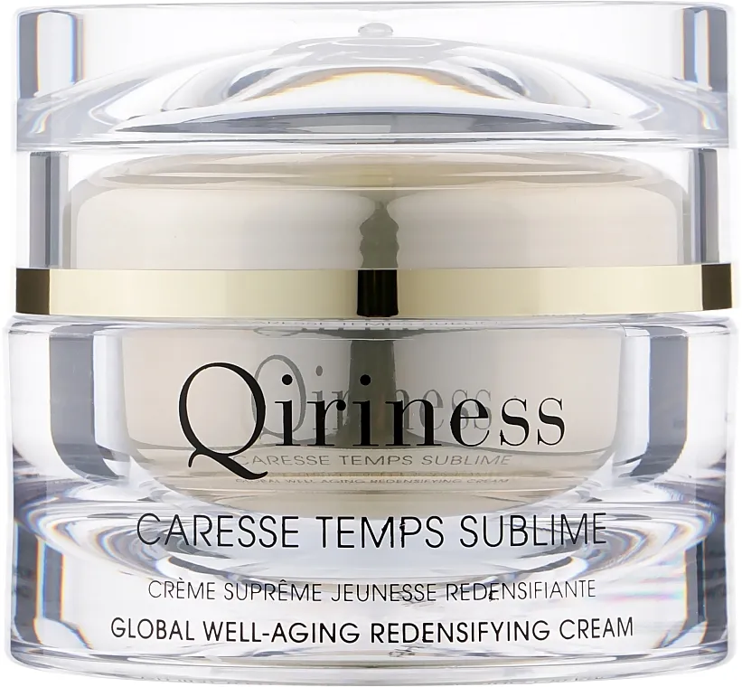 Qiriness Caresse Temps Sublime Global Well-Aging Redensifying Cream Anti-age, regenerirajuća krema kompleksnog djelovanja, prirodna linija