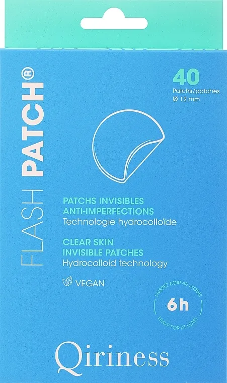 Qiriness Flash Patch Clear Skin Invisible Patches Nevidljivi koncentrovani flasteri protiv nedostataka za idealnu kožu