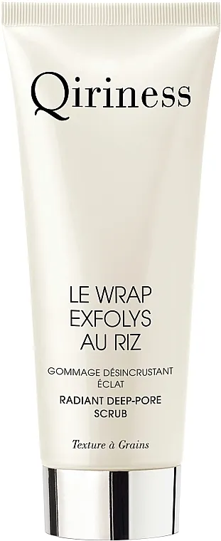 Qiriness Le Wraps Exfolys Au Riz Radiant Deep-Pore Scrub Eksfolijaciona krema za dubinsko čišćenje pora, prirodna formula