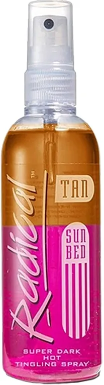 Radical Tan Super Dark Hot Tanning Spray Sprej za solarijum za intenzivno tamnjenje sa tingle-om