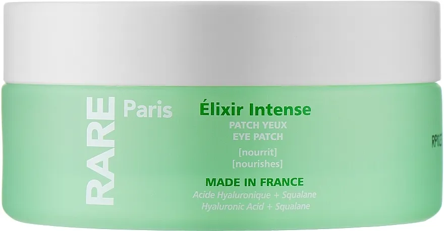 RARE Paris Elixir Intence Nourishing Eye Patch Jastučići za područje oko očiju sa hijaluronskom kiselinom i skvalanom