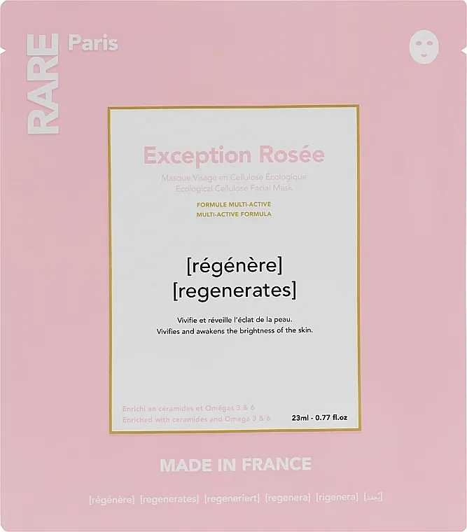 RARE Paris Exception Rosee Facial Mask Revitalizirajuća maska ​​za lice s ceramidima