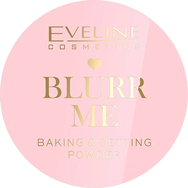 Rastegljivi puder za setovanje lica, roze Eveline Cosmetics Blurr Me Baking &amp; Setting Power