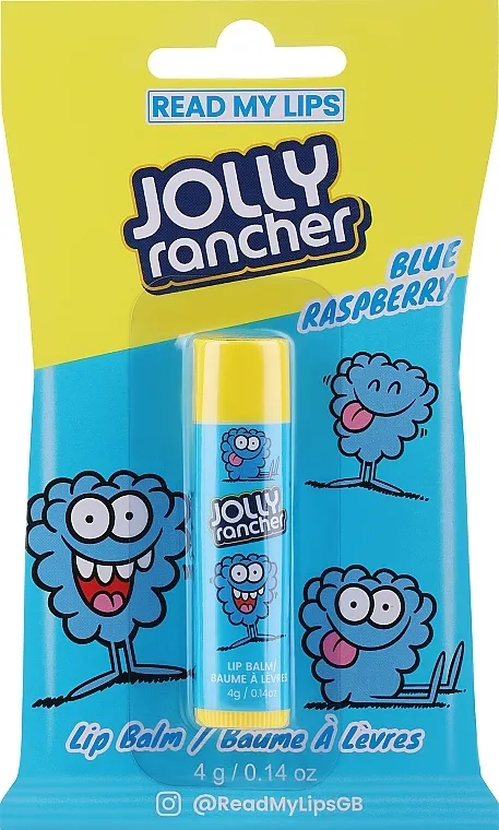 Read My Lips Jolly Rancher Blue Rapsberry Flavored Lip Balm Balzam za usne
