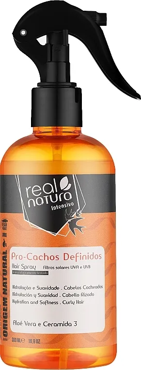 Real Natura Pro-Cachos Definidos Dvofazni sprej za kovrdžavu kosu